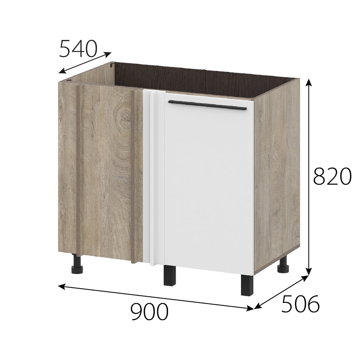 Стол рабочий 1000 "Этна" 10ус1