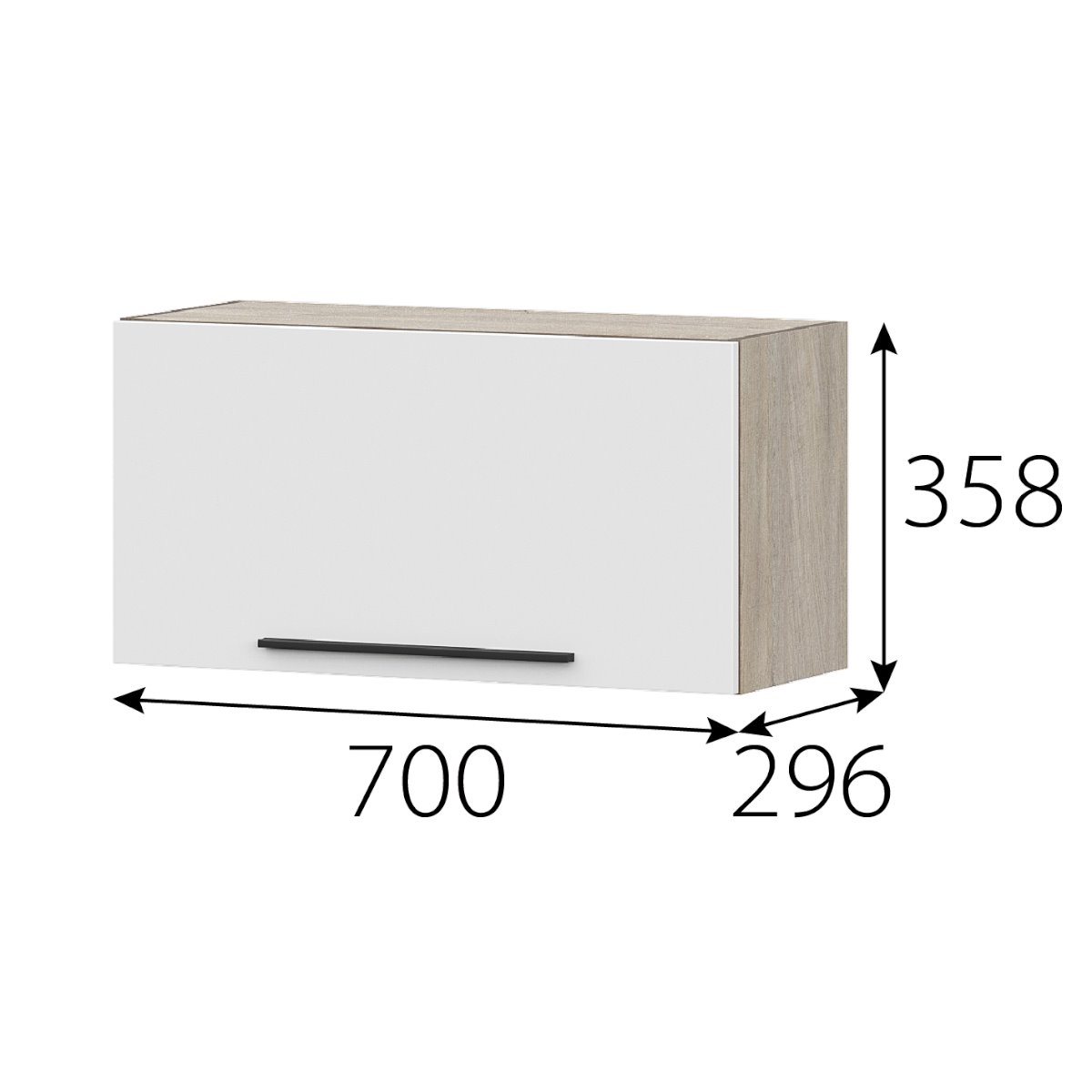 Шкаф 700 "Этна" 7му1я