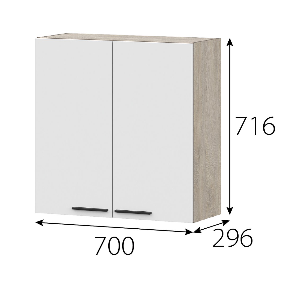 Шкаф 700 "Этна" 7в2
