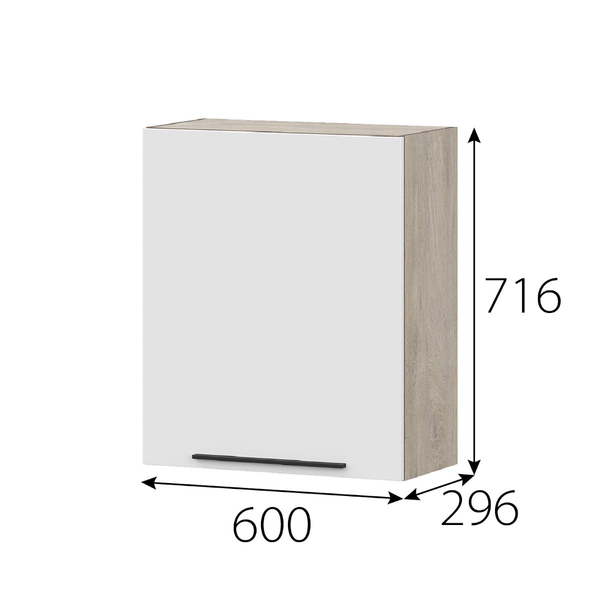 Шкаф 600 "Этна" 6в1