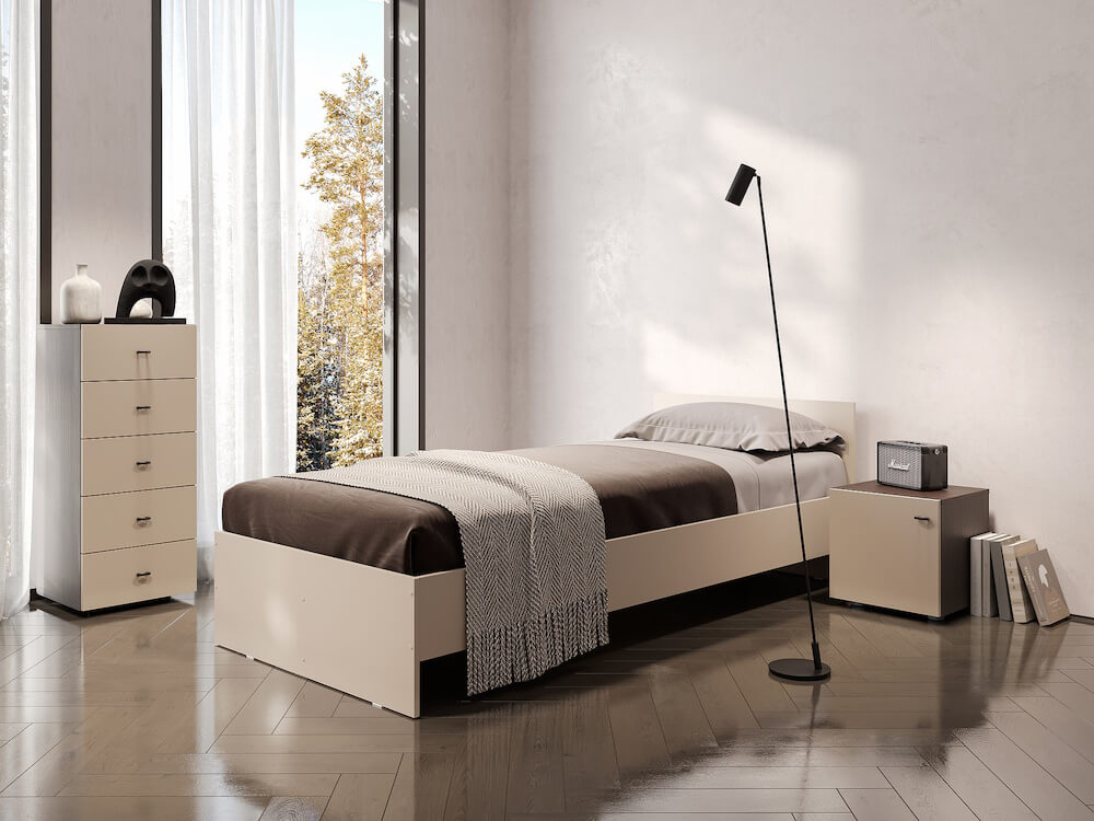 Кровать 0,9 м "Гиза"